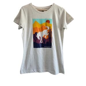 Ford Bronco's Women's Desert View Cotton Graphic Tee Size Medium NWT